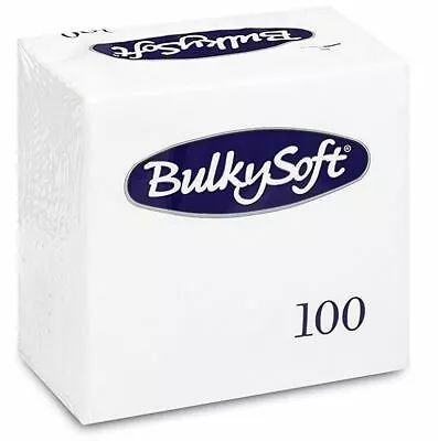 £4.79 • Buy 100 White Paper Cocktail Napkins Serviette Tissue Party Wedding Birthday Xmas