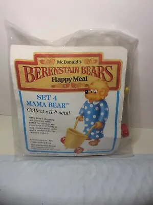 New Vintage Berenstain Bears McDonalds Happy Meal Mama Bear Figure • $7
