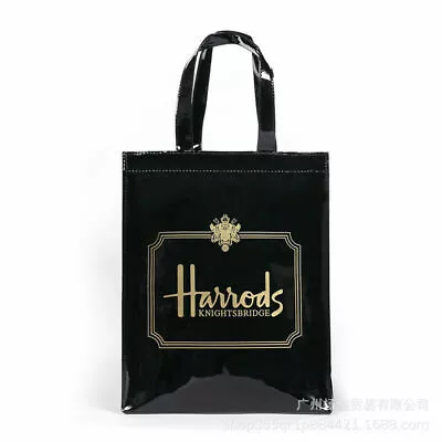 Women Handbags Waterproof Shopping Storage Harrods London PVC Shoulder Bag • $38.49