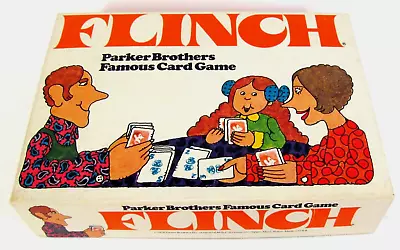 Vintage New Flinch Card Game SEALED CARDS 1976 Parker Brothers Excellent Clean • $27.95