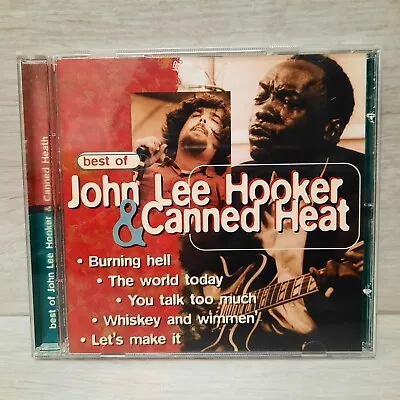 John Lee Hooker & Canned Heat - Best Of - CD - 1996 Disky Communication - VGC  • £6.99
