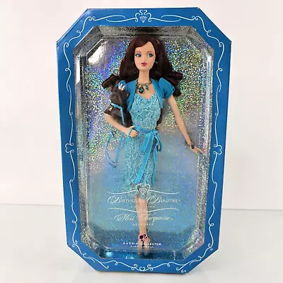 Barbie Birthstone Beauties Miss Turquoise December Doll K8701 Pink Label 2007 • $39.98