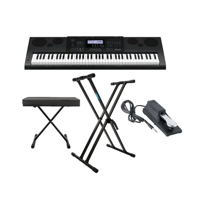 Casio WK6600 76 Key Workstation Keyboard With Sequencer And Mixer Bundle • $429.99