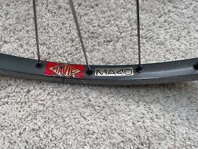 Mavic MA40/Campagnolo Front Wheel - 36h - 700c • $90