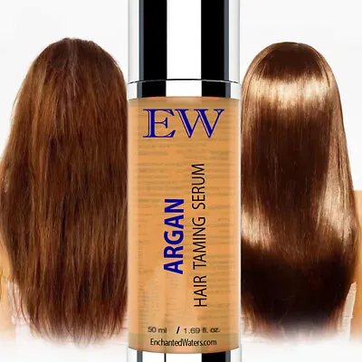 Argan Hair Oil Serum With Aloe Vera And Essential Oils For Styling-Frizz Control • $14.89