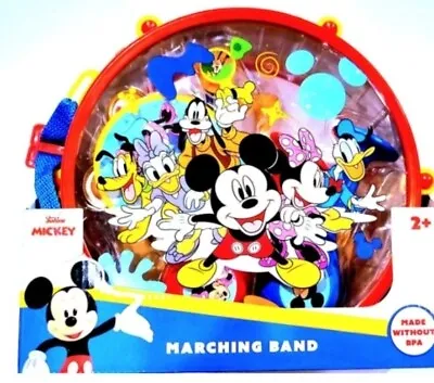 1 Disney Funhouse Marching Band Drum With Instruments For Ages 2+ • $23.98