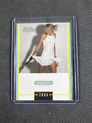 2005 Ace Authentic Special Edition #MS-6 Maria Sharapova Rookie • $4.99