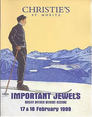 CHRISTIE’S ST MORITZ JEWELS Buccellati Garrand Lalaounis Poiray Versace Catalog • $74.95