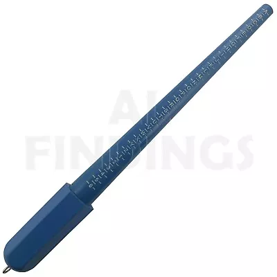 £4.99 • Buy Ring Sizer Measure Gauge Stick All Uk Sizes Az+6 Craft Wedding Tool