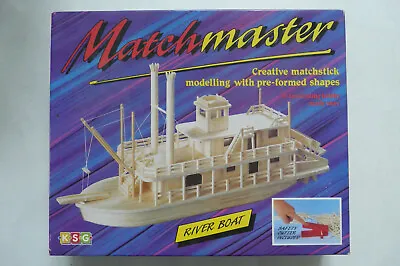 £11.99 • Buy Matchmaster River Boat KSG Match Stick Kit