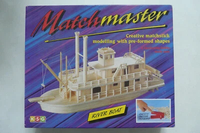 £11.99 • Buy Matchmaster River Boat KSG Match Stick Kit