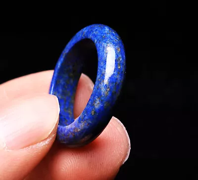 3.5g Top Natural Royal Blue Lapis Lazuli Crystal Gemstone Ring AAA • $4.30