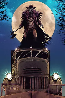 Jeepers Creepers Movie Moon Poster 24x36 Inches • $20