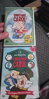 Mr. Magoos Christmas Carol (DVD2002 & 2004) The Original TV Classic Lot Of 2 • $30