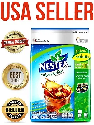 (USA SELLER) 200g NESTLE NESTEA UNSWEETENED ICED TEA MIX For Brew Drink Thai • $21.98