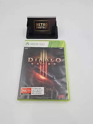 NTSC-J Xbox 360 Diablo 3 Complete With Manual Disc Near Mint Condition Free Post • $8.99