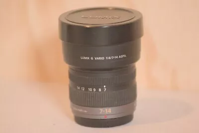 Panasonic Lumix G Vario 7-14mm F/4.0 AF ED Wide Angle Lens For Four Thirds • $600