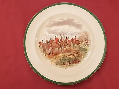 SPODE Dinner Plate -  THE MEET  No7 - From The Hunt Collection By J.F. Herring.. • £29.50