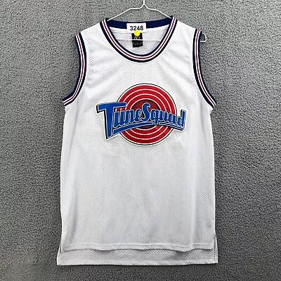 OGJ Tune Squad Michael Jordan #23 Jersey Space Jam Men's Small White Vintage • $22.91