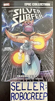 Silver Surfer Thanos Quest Marvel Epic Collection Signed Jim Starlin & Ron Lim • $39.99