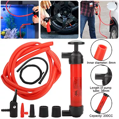 $13.98 • Buy Fluid Extractor Pump Manual Suction Oil Fuel Disel Transmission Transfer Hand US