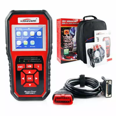 $59.88 • Buy KW850 Car CAN OBD2 OBDII EOBD Diagnostic Scanner Code Reader For BMW BENZ AUDI