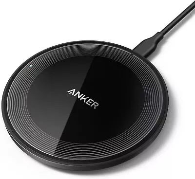 Anker Wireless Charger Pad 10W Max Qi-Certified Charging For IPhone14/Galaxy S22 • $9.99