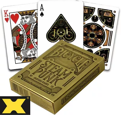 Bicycle Gold Steampunk Playing Cards By USPCC • $6.58