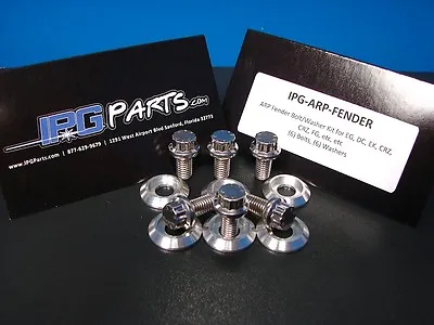 ARP Fender Bolt / Washer Kit For Honda Civic CRX CRZ Acura Integra LS GSR Type R • $58.99