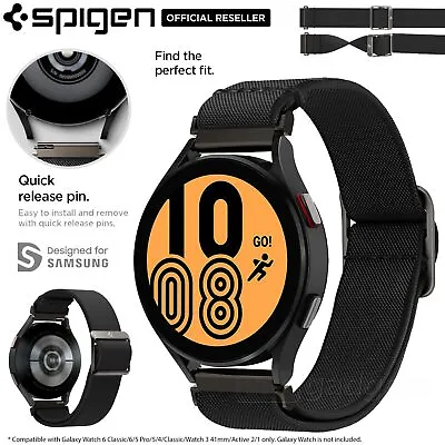 For Galaxy Watch 6/ 5/ Pro/ 4/ Classic/ 3 41mm Active SPIGEN Lite Fit Watch Band • $29.99