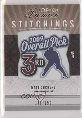 2009-10 O-Pee-Chee Premier Stitchings /199 Matt Duchene #PS-MD Rookie RC • $7.38