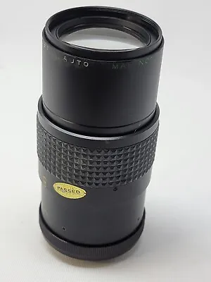 Zoom 35mm Lens 1:4.5 F=200mm Makinon 55 Auto Nikon? • $19.95