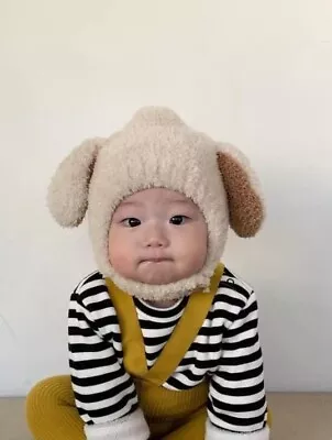 Cute Bunny Soft Baby Winter Hat Fleece Warm Rabbit Ears Beanie 5-36M US SELLER • $9.90