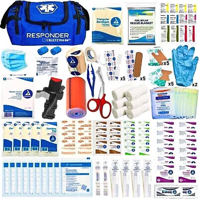 First Aid Trauma Bag - Emergency Travel First Aid Kit - Top Selling Medical Bags • $60.99