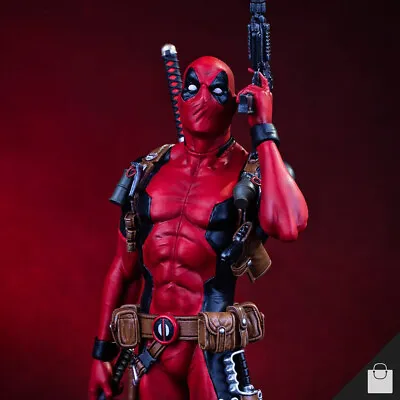 Iron Studios Deadpool Statue Figure 1:10 Marvel X-Men X-Force Limited Edition • $359