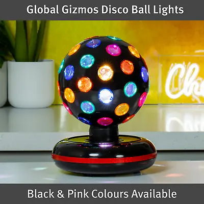 £17.99 • Buy Global Gizmos Rotating Disco Balls / Kids Disco Lights / Classic Party Light