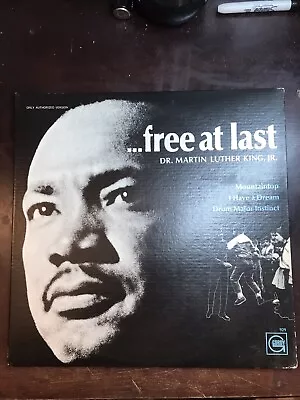 Dr MARTIN LUTHER KING Free At Last LP GORDY 929 MOTOWN 1968 • $10