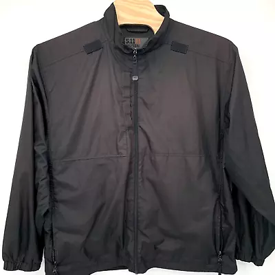 5.11 Tactical Series Jacket Adult XXL 2XL Black Wind Breaker • $24.99