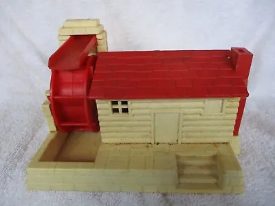 1950's Klasgo Mfg  Magic Mill  O Scale Plastic Building ~ Pumps Water ~ WORKS! • $24.99