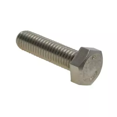 M8 (8mm) X 1.25 Pitch Metric Coarse HEX SET SCREW Bolt Stainless A2-70 G304 • $5