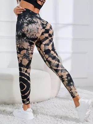 Women Print Seamless Pants Leopard High Waist Leggings Thin Fitness Pant Push Up • $32.58