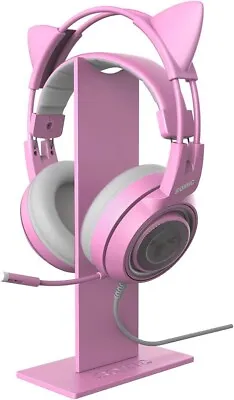 $14.99 • Buy Pink Headphones Stand Detachable Anti-Skid Gaming Headset Holder Earphone Stand 