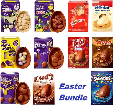 Cadbury Easter Eggs 5x Randomly Selected Medium Chocolate Easter Eggs (65G-130G) • £10.49