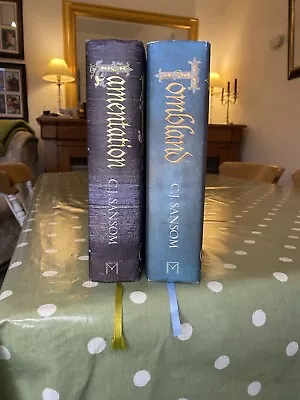 Lamentation & Tombland By C. J. Sansom (Hardcover) First Editions DJ • £15.99