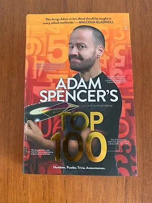 ADAM SPENCER’S TOP 100: Numbers Puzzles Awesomeness 2018 SIGNED INSCRIBED Mint • $22