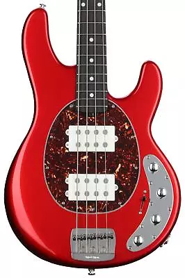 Ernie Ball Music Man StingRay Special 4 HH Bass Guitar - Candyman With Ebony • $2799