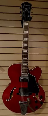 Ibanez Artcore AFS75T-TRD-12-01 Electric Guitar With Hard Case • $249