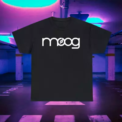 New Moog Music Inc Classic Synthesizer Audio Logo T-Shirt Funny Size S To 5XL • $24.99