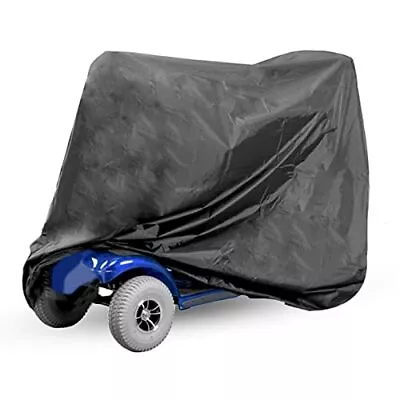 210D Waterproof Scooter Cover Black Power Assisted Mobility Scooter Cover XL 56” • $25.75