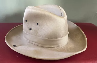 Vintage HUNTING World SAFARI HAT.small/6.made France • $34